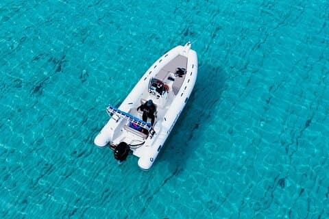 From Cala Gonone dinghy rental in the Gulf of Orosei