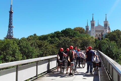 3h - E-Bike Tour durch Lyon mit einem lokalen Guide