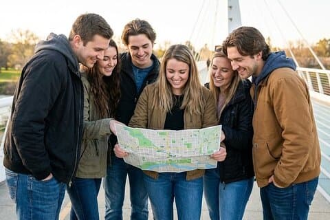 Amazing Scavenger Hunt: A Green Day by Redding’s River