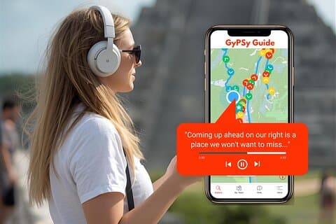 Selvguidet lydtur i Tulum