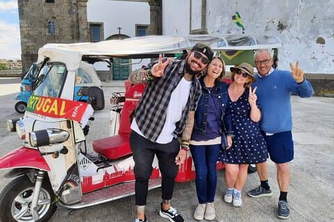 Porto : Visite guidée vip en tuk tuk - 1h30