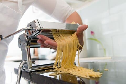Fun Pasta Making Class at an Upscale Craft Beer Bar