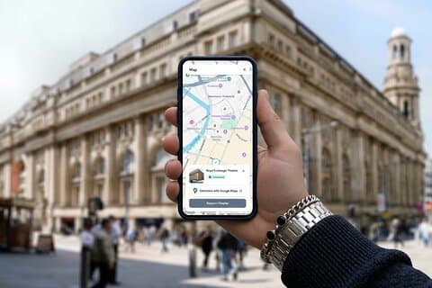 Explore Manchester Guia de caminhada com guia de áudio