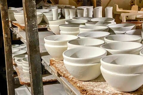 Valencia : Laboratorio Spagnolo di pittura su ceramica a Benimaclet