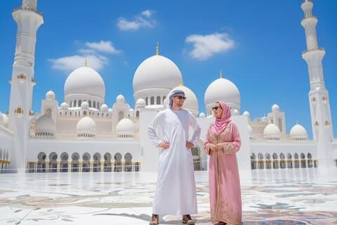 Privétour van Abu Dhabi City voor een hele dag vanuit Dubai