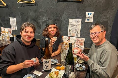 Sake Pairing Workshop with Japanese Food in Shinjuku