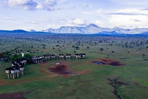 3-dagars Tsavo East och Taita Hills Safari från Diani
