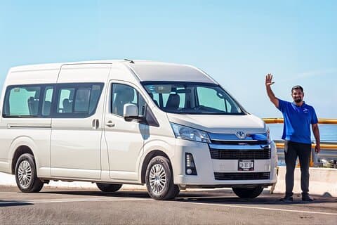 Transfert privé d'arrivée de l'aéroport de Cancun à Playa del Carmen