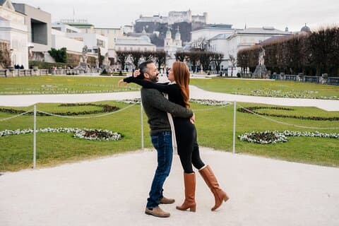 Privat ferie fotografering med fotograf i Salzburg