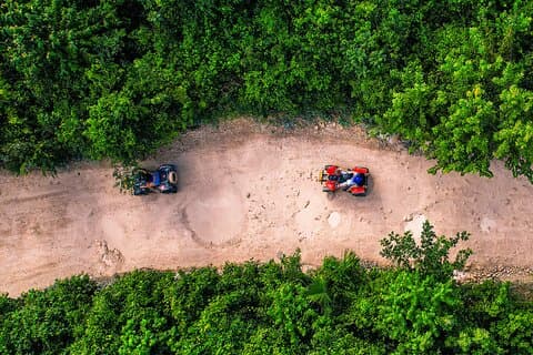 Ultimate 5x1 Combo mit ATV, Ziplines, Cenote & Riff Schnorcheln