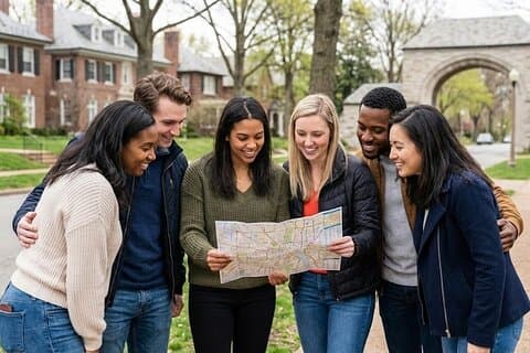 Utrolig Scavenger Hunt på Washington U!