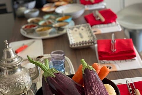 Marrakech Cooking Class with Meriem and Brothers