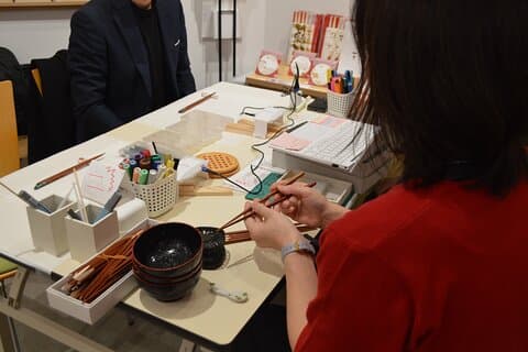 Chopstick Crafting Workshop i Shibuya