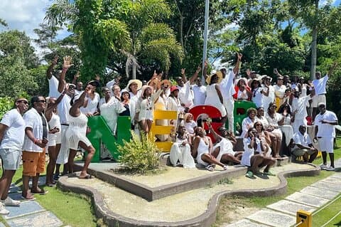 Forsränning och Ricks Cafe Tour från Montego Bay