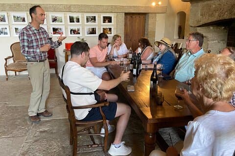 Full dag med vinsmaking i Chateauneuf du Pape
