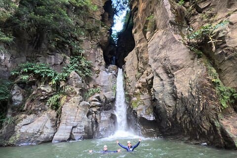AdventurePark Canyoning at Salto do Cabrito, Sao Miguel Açores