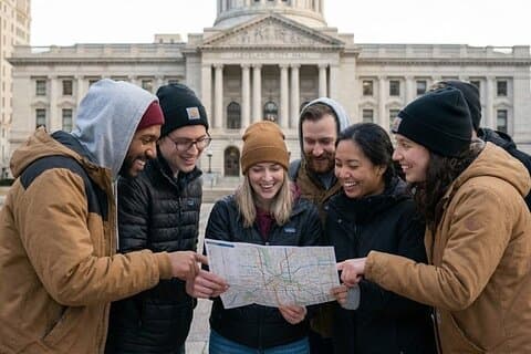 Awesome Scavenger Hunt: Cleveland A Ball Round The Mall