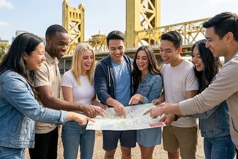 An Epic Scavenger Hunt: Sacramento Memento