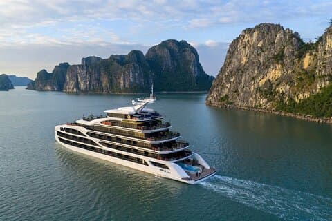 Diana 6 Star Halong and Lan Ha Bay Cruise 2D1N Premium Tour