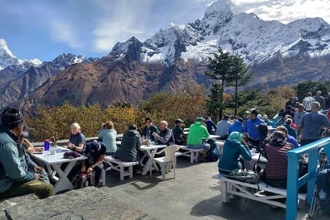 Everest View Trek Rute på mindre enn 120 timer
