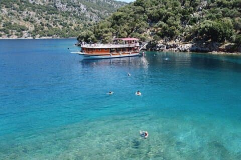 Gocek 12 Islands Cruise with Lunch & Transfer from Sarıgerme