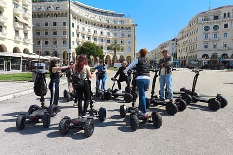Tour in scooter a quattro ruote a Salonicco