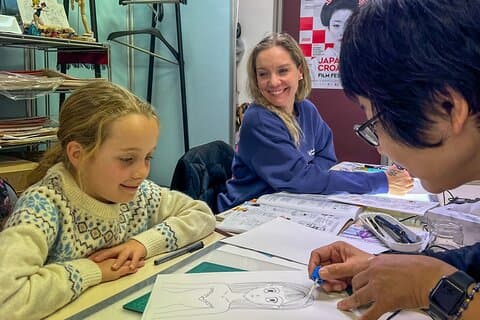 Tokio : Clase de dibujo de manga con un artista de manga profesional