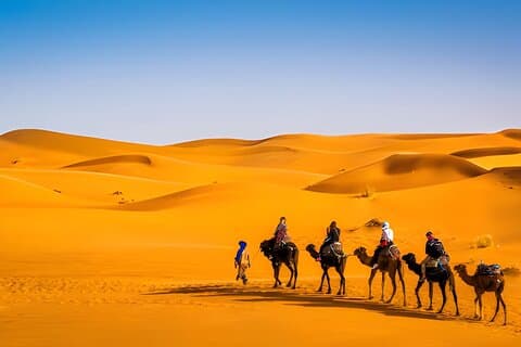 3 - Dia Merzouga Desert Excursão de Marrakech com Camel Trek