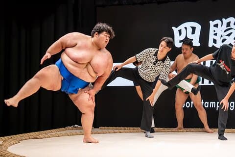 The Sumo Hall Hirakuza Osaka Sumo Show Workshop Experiência