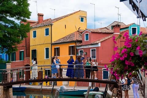 from Venice: Murano and Burano morning tour