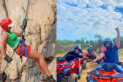Stanford Hills Quad Bike and Abseil Adventure Combo