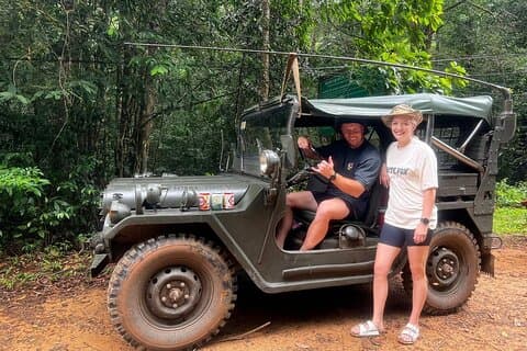 Opdag North Phu Quoc Hidden Gems af Classic Army Jeep