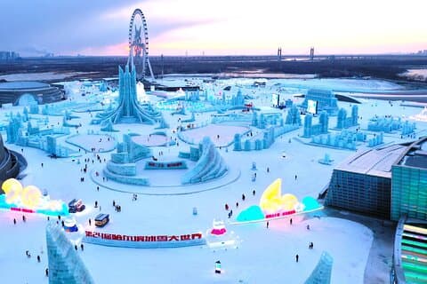 Excursión privada de un día a Harbin: hielo y nieve