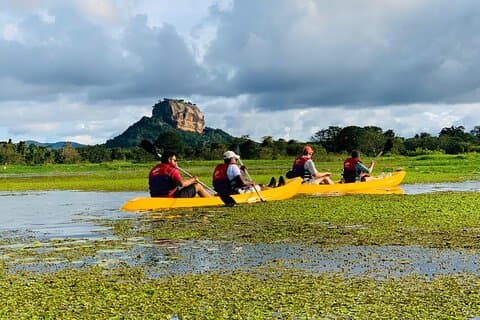 Lake Kayaking from Sigiriya