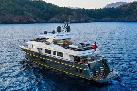 Göcek, Turquie Expérience privée de yacht de luxe de nuit