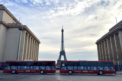 Disneyland® Paris Express Shuttle with Admission Ticket from Central Paris