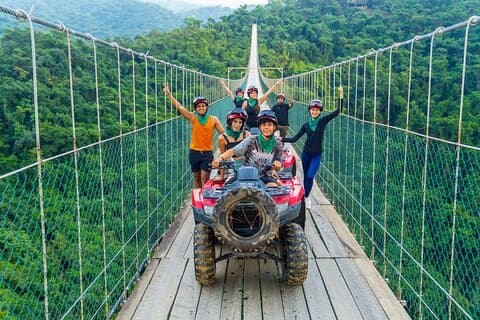 ATV och RZR äventyr till Jorullo Bridge i Puerto Vallarta