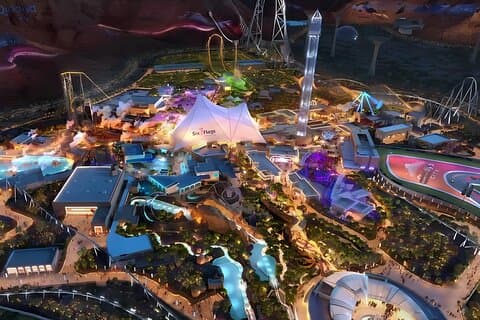 Qiddiya Six Flags Entrance Tickets (Riyadh)