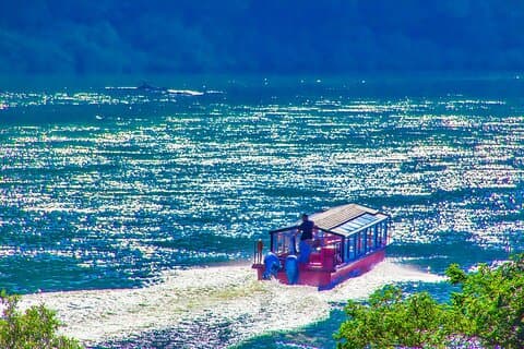 Excursão cultural e paisagística de Sakata com cruzeiro do rio Mogami de carro