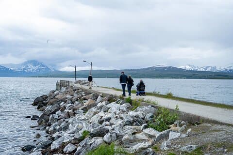Visite accessible de l'île de Tromsø