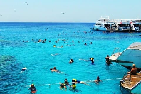 Full dag Marsa Mubarak snorkeltur med lunsj fra Marsa Alam