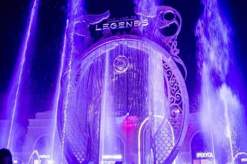 Antalya: Land of Legends Show Noturno com Transferência de Hotel