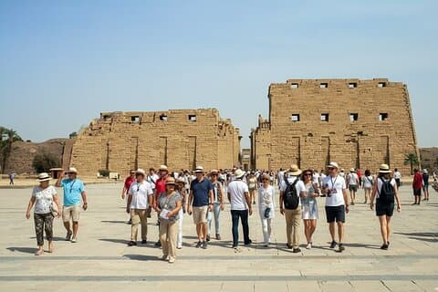 Fuld dag øst og vestbredden af Luxor templer, grave