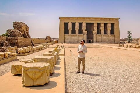 Dagstur till Denderatemplet från Luxor