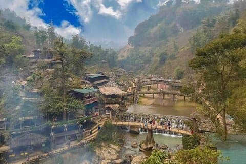 Sapa : Paseo escénico privado a Cat Cat Village con guía local