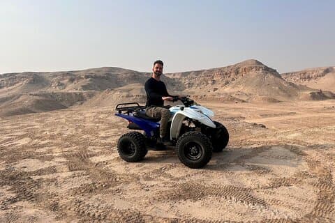 Quadbiking Desert Adventure for Two in Kuwait