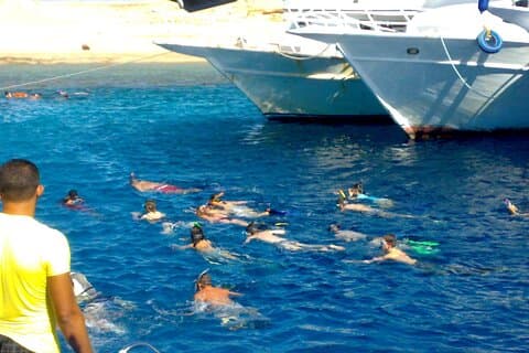 Ras Mohamed en White Island per boot vanuit Sharm El Sheikh