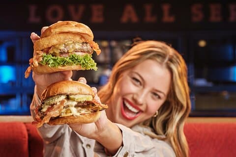 Hard Rock Cafe Amsterdam med sæt frokost eller middag