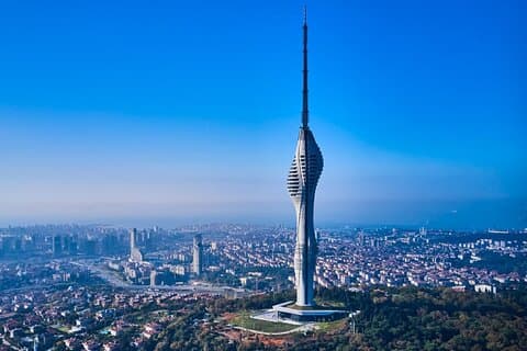 Skip the Line Camlica Tower Deck Ticket em Istambul