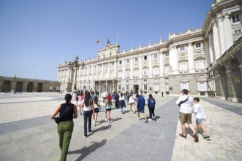 Royal Palace Madrid og Tapas Experience med Skip the Line Ticket